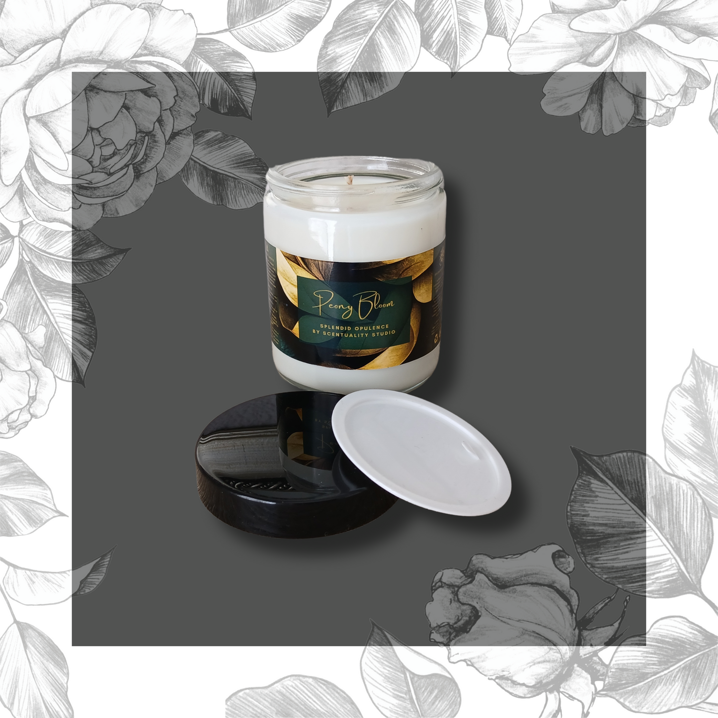 Peony Bloom | 100% Soy Wax Candle