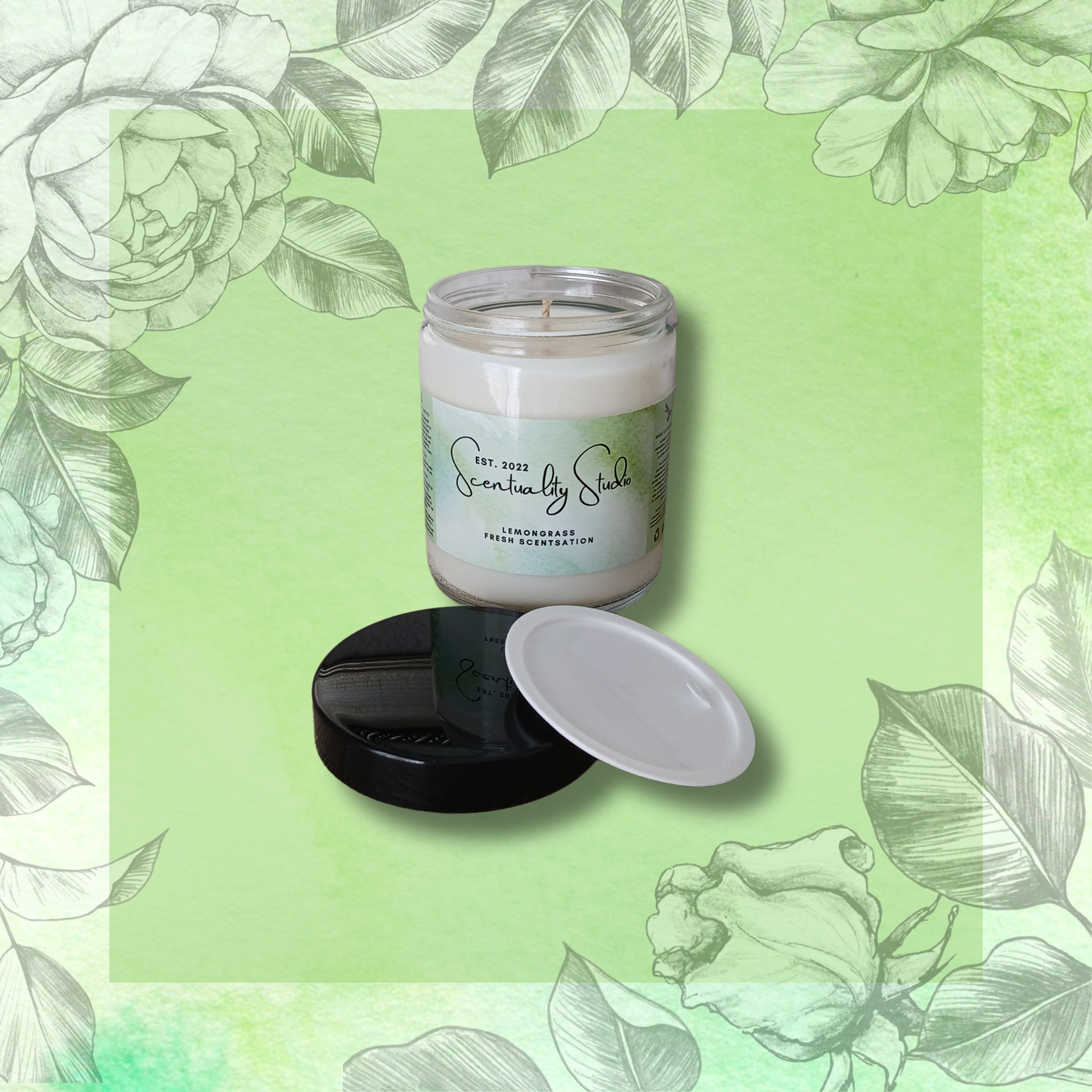 Lemongrass | 100% Soy Wax Candle