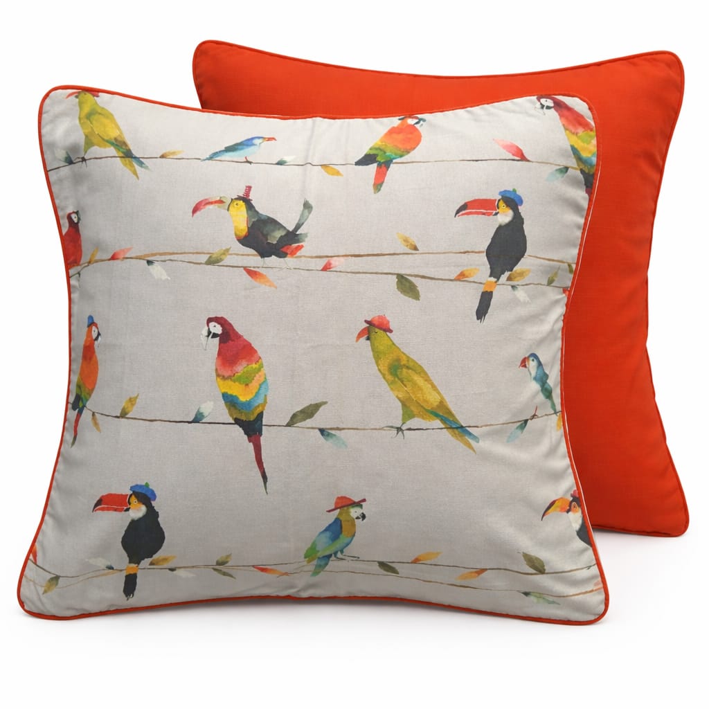 Parade of Parrots Grey
