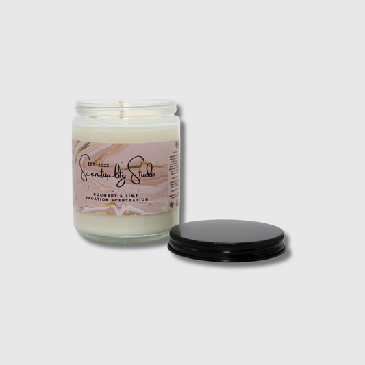 Coconut & Lime | 100% Soy Wax Candle
