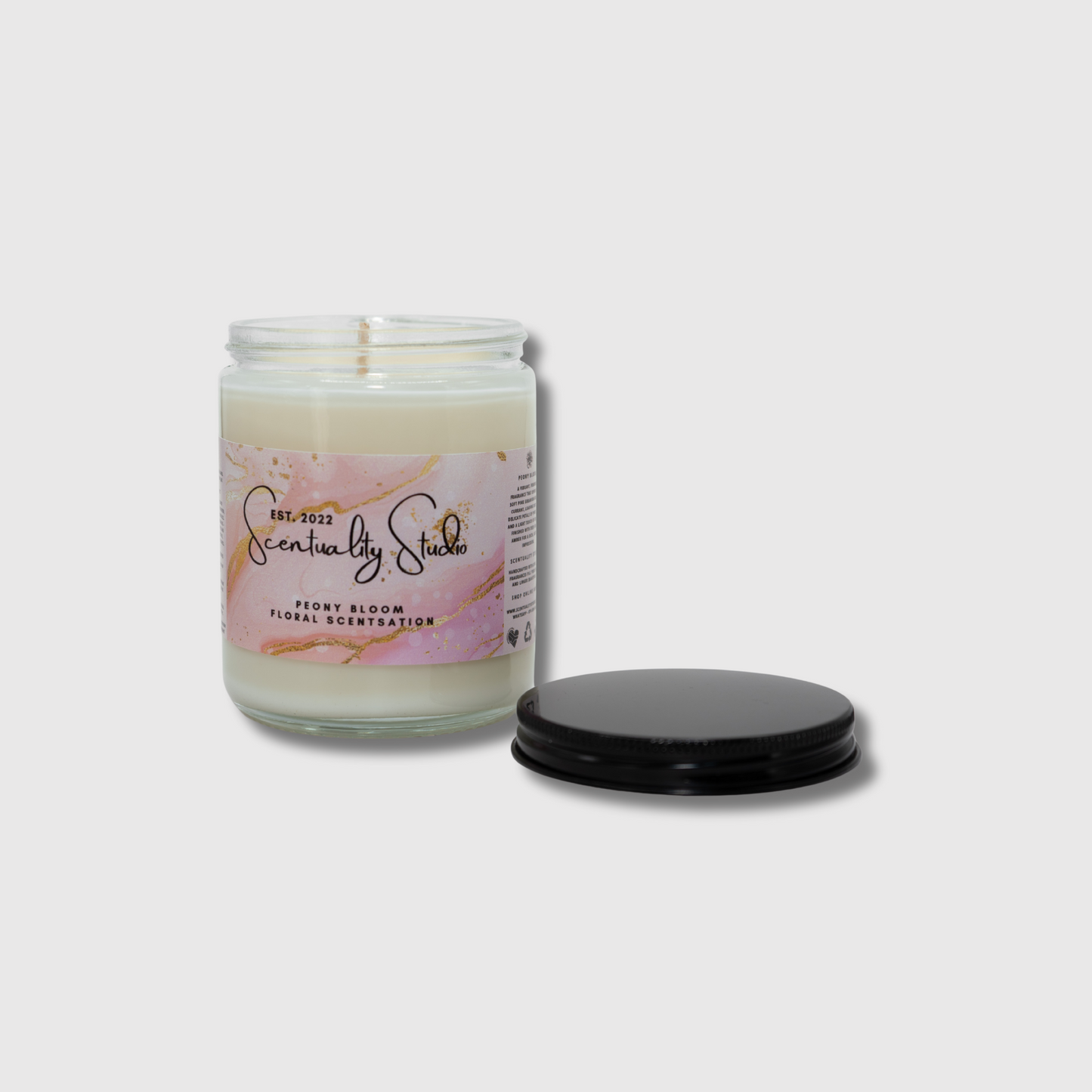 Peony Bloom | 100% Soy Wax Candle