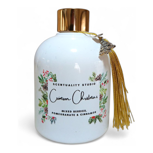 Crimson Christmas Reed Diffuser