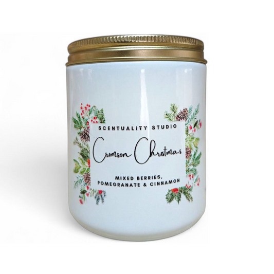 Crimson Christmas Soy Candle