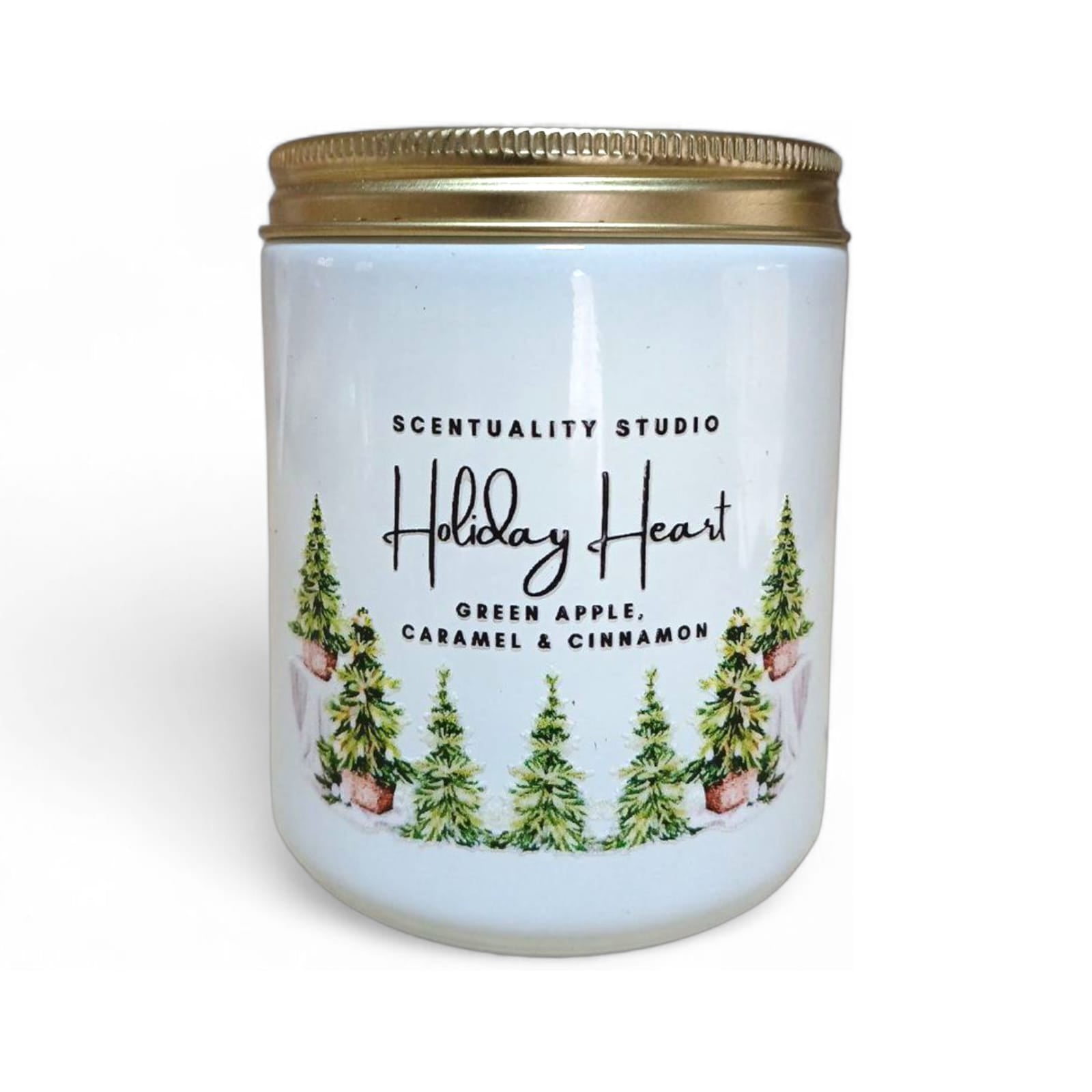 Holiday Heart Soy Candle