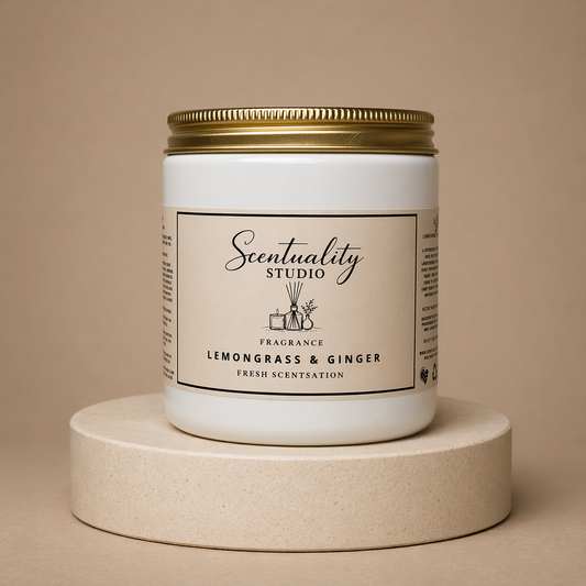 Lemongrass & Ginger | 100% Soy Wax Candle