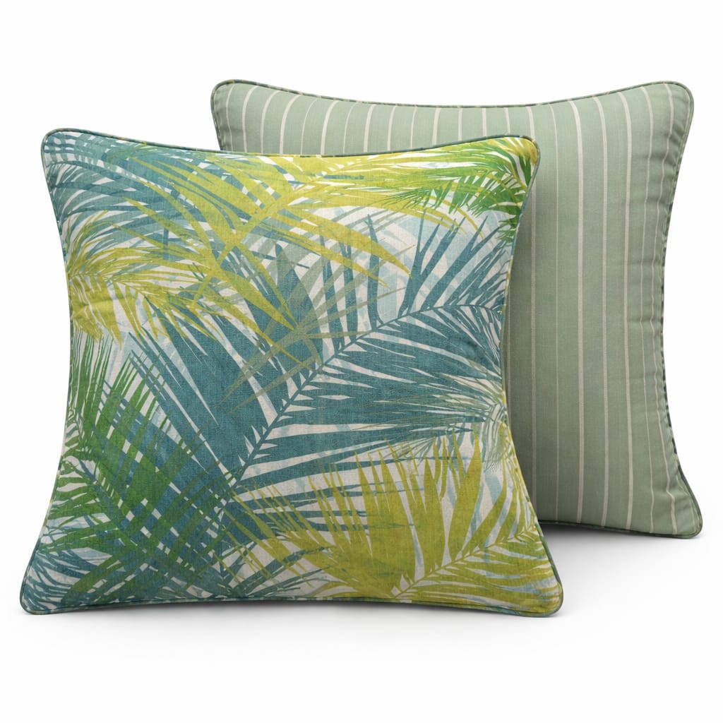 Palm Breeze Blue & Green