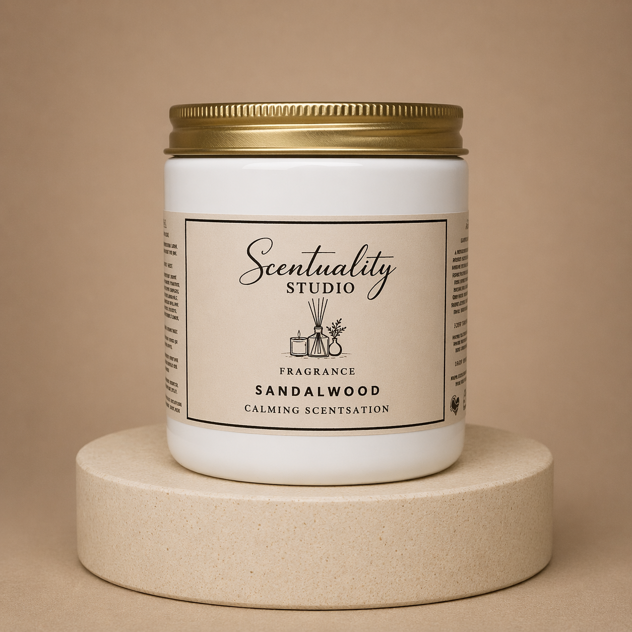 Sandalwood | 100% Soy Wax Candle