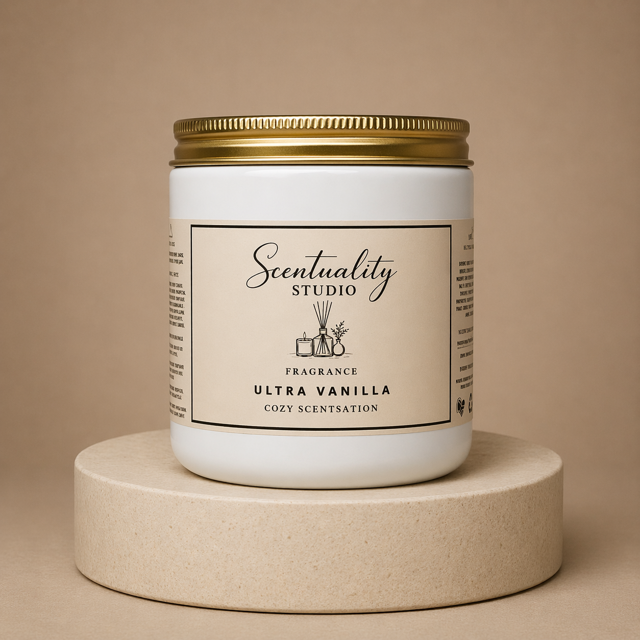Ultra Vanilla | 100% Soy Wax Candle