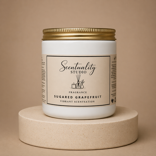 Sugared Grapefruit | 100% Soy Wax Candle